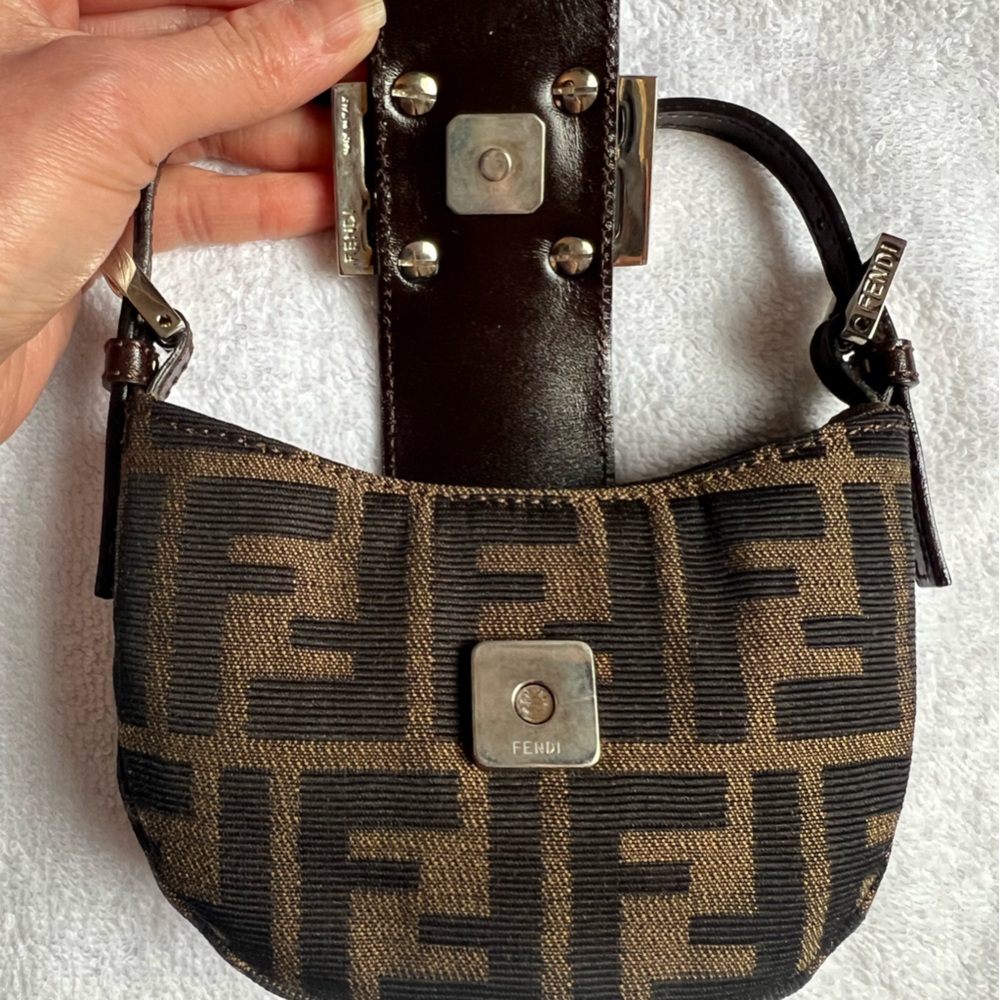Fendi Zucca Croissant Mini Bag - Picture 7 of 15